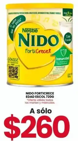 Farmapronto Nestle Nido FortiCrece Edad Escol oferta
