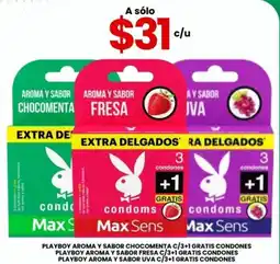 Farmapronto Playboy condoms Max Sens oferta