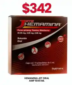 Farmapronto Hemamina jet oral amp oferta