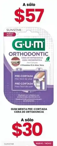Farmapronto Gum cera de ortodoncia menta pre-cortada oferta