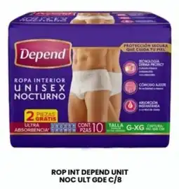 Farmapronto Depend Ropa Interior Unisex Nocturno oferta