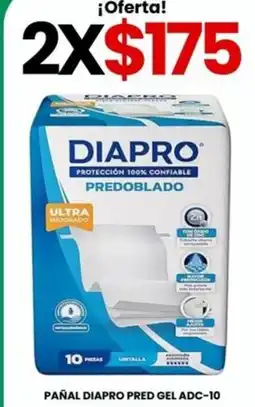 Farmapronto Diapro pañal pred gel adc-10 oferta
