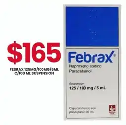 Farmapronto Febrax Naproxeno sódico Paracetamol oferta