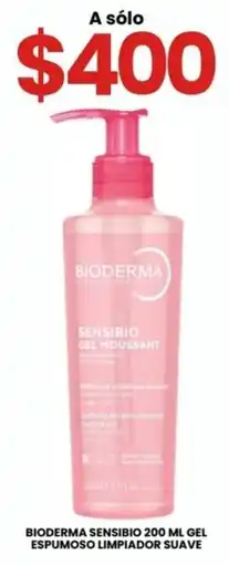 Farmapronto bioderma sensibio gel espumoso limpiador suave oferta