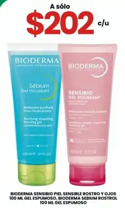 Farmapronto Bioderma Sensibio Piel Sensible Rostro Y Ojos oferta