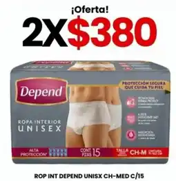 Farmapronto Depend ropa interior unisex oferta