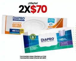 Farmapronto Diapro toallas húmedas extra grandes oferta