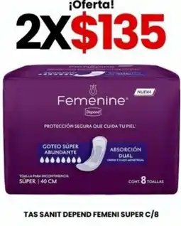 Farmapronto Tas sanit depend femeni super c/8 oferta
