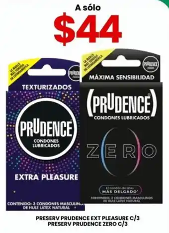 Prudence ext pleasure c/3 prudence zero c/3