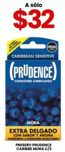 Farmapronto Prudence condones lubricados mora oferta