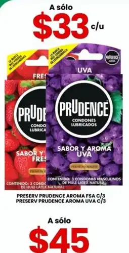 Farmapronto Prudence condones lubricados oferta