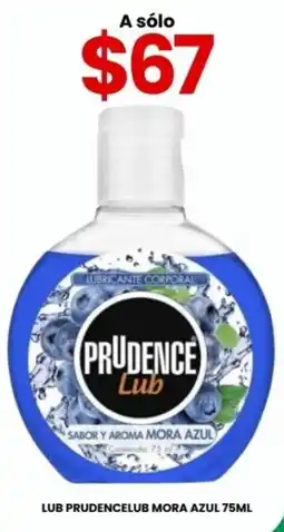 Farmapronto Prudence Lub Sabor y Aroma Mora Azul oferta