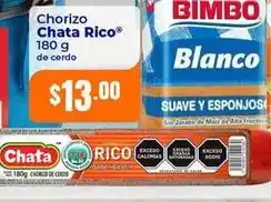 Tiendas Neto Chata rico - chorizo oferta
