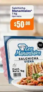 Tiendas Neto Manantiales - salchicha oferta