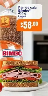 Tiendas Neto Bimbo - pan de caja integral oferta