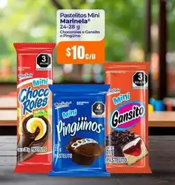 Tiendas Neto Marinela - pastelitos mini oferta