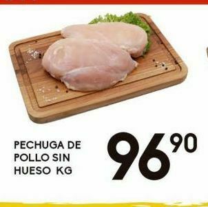 Alsuper Pechuga de pollo sin hueso kg oferta