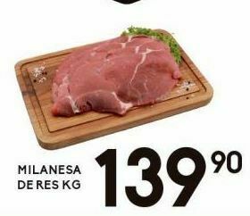 Alsuper Milanesa de res kg oferta
