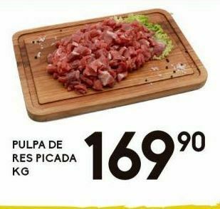 Alsuper Pulpa de res picada kg oferta