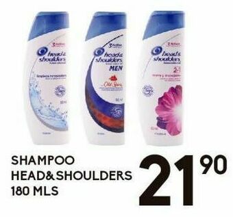 Shampoo head & shoulders 180ml