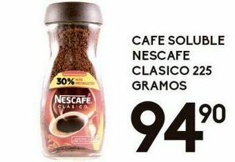 Alsuper Café soluble nescafé clásico 225g oferta