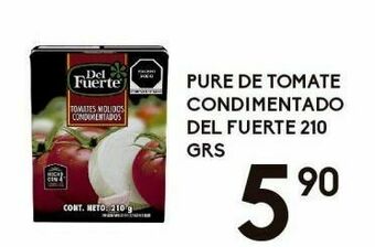 Alsuper Puré de tomate condimentado del fuerte 210g oferta