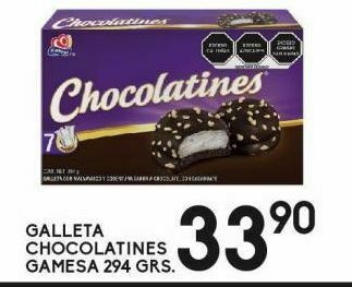 Alsuper Galletas chocolatines gamesa 294g oferta