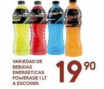 Alsuper Bebidas energeticas powerade 1l oferta