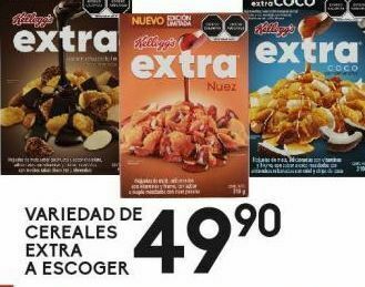 Alsuper Cereales extra kellogg's a escoger oferta