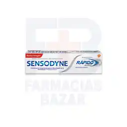 Farmacias Bazar SENSODYNE ALIVIO RAPIDO BLANQUEADOR CREMA DENTAL 100GR oferta
