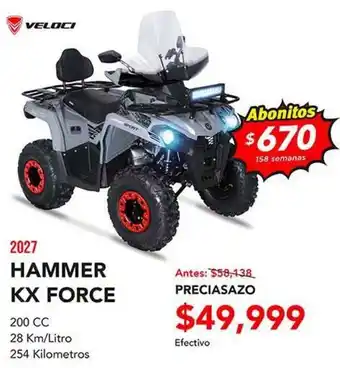 Veloci Hammer Kx Force