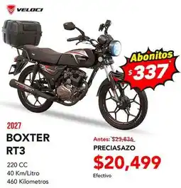 El Bodegón Veloci Boxter RT3 oferta
