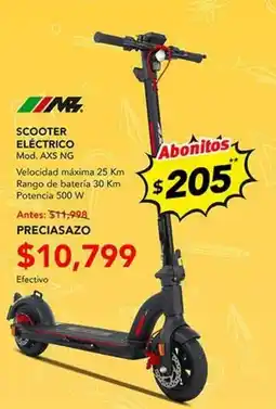 El Bodegón Mg scooter eléctrico oferta
