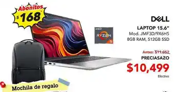 El Bodegón Dell Laptop 15.6" oferta