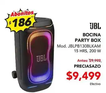El Bodegón JBL Bocina Party Box oferta