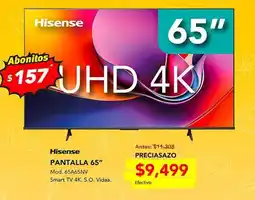 El Bodegón Hisense PANTALLA 65" oferta