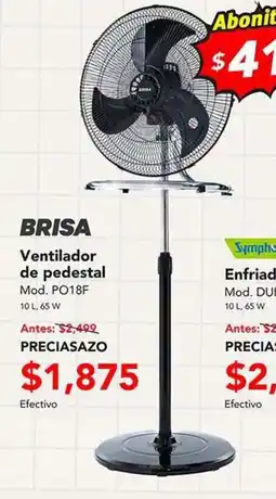 El Bodegón brisa ventilador de pedestal oferta