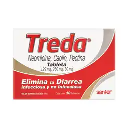 Farmacias YZA TREDA 129MG/280MG/30MG 10 TABS oferta