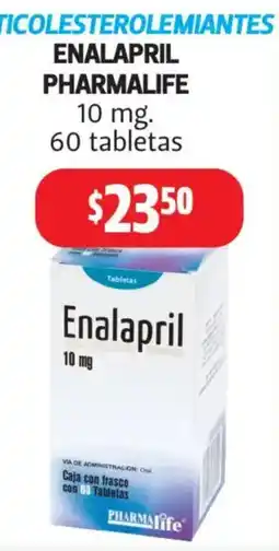 Farmacias Guadalajara Pharmalife Enalapril oferta