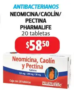 Farmacias Guadalajara Pharmalife Neomicina Caolín y Pectina oferta
