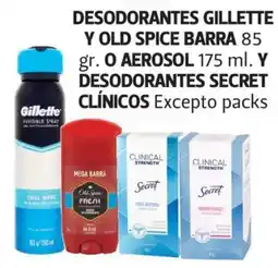 Farmacias Guadalajara desodorantes gillette y old spice barra oferta