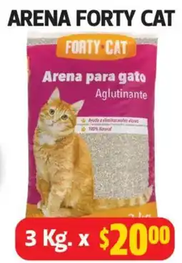 Farmacias Guadalajara Forty Cat Arena para gato oferta