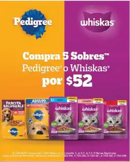 Farmacias Guadalajara Pedigree Whiskas oferta
