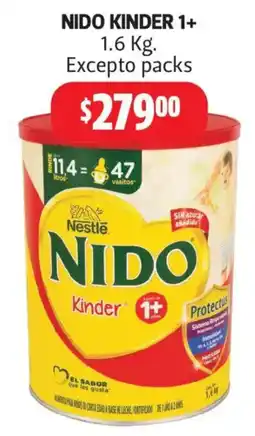 Farmacias Guadalajara Nido Kinder 1+ oferta