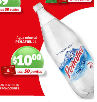 Soriana Híper Agua mineral PEñAFIEL 2L oferta