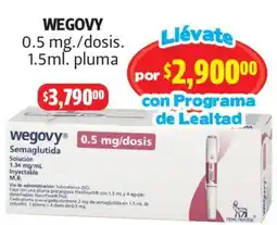 Farmacias Guadalajara wegovy semaglutida oferta