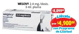 Farmacias Guadalajara wegovy semaglutida oferta
