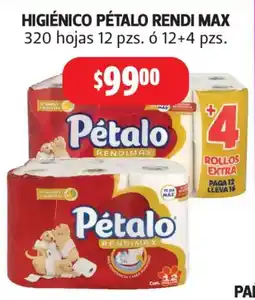 Farmacias Guadalajara Pétalo Rendimax oferta