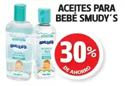 Farmacias Guadalajara Smudy's Aceites para Bebé oferta