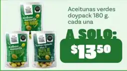 Soriana Mercado Valley Foods aceitunas verdes doypack oferta